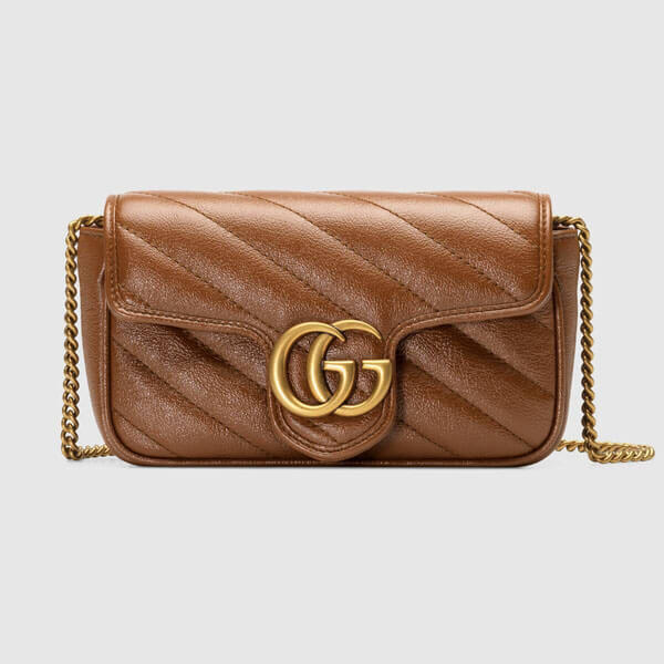 ★ 20AW新作 ロンドン【グッチ】 GG Marmont super mini bag 476433 0OLFT 2535